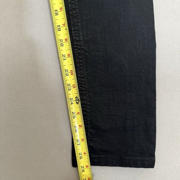Diesel DNA Thavar Jeans 32x32 Smaller Fit Black Mens Slim Skinny Distress Italy - Picture 10 of 12